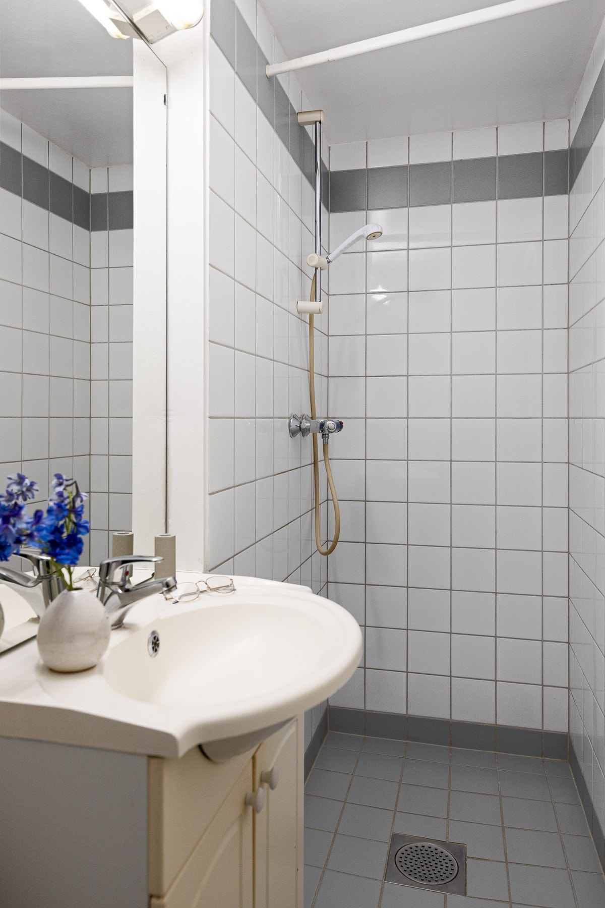 Badet har behagelige varmekabler i gulv. Galleribilde