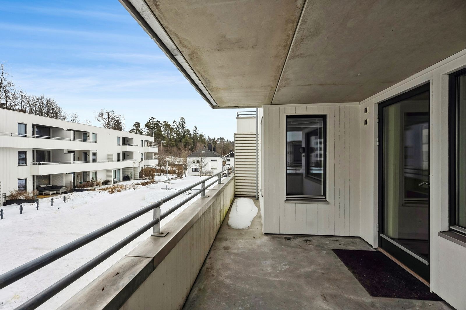 Overbygd balkong på 12. kvm. Galleribilde