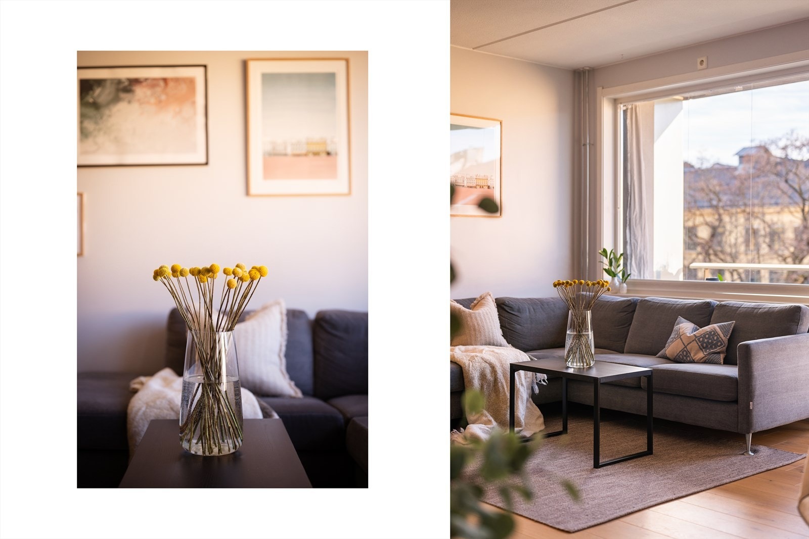 A-konto fjernvarme og varmtvann er inkludert i felleskostnadene og sørger for lave boutgifter. Galleribilde