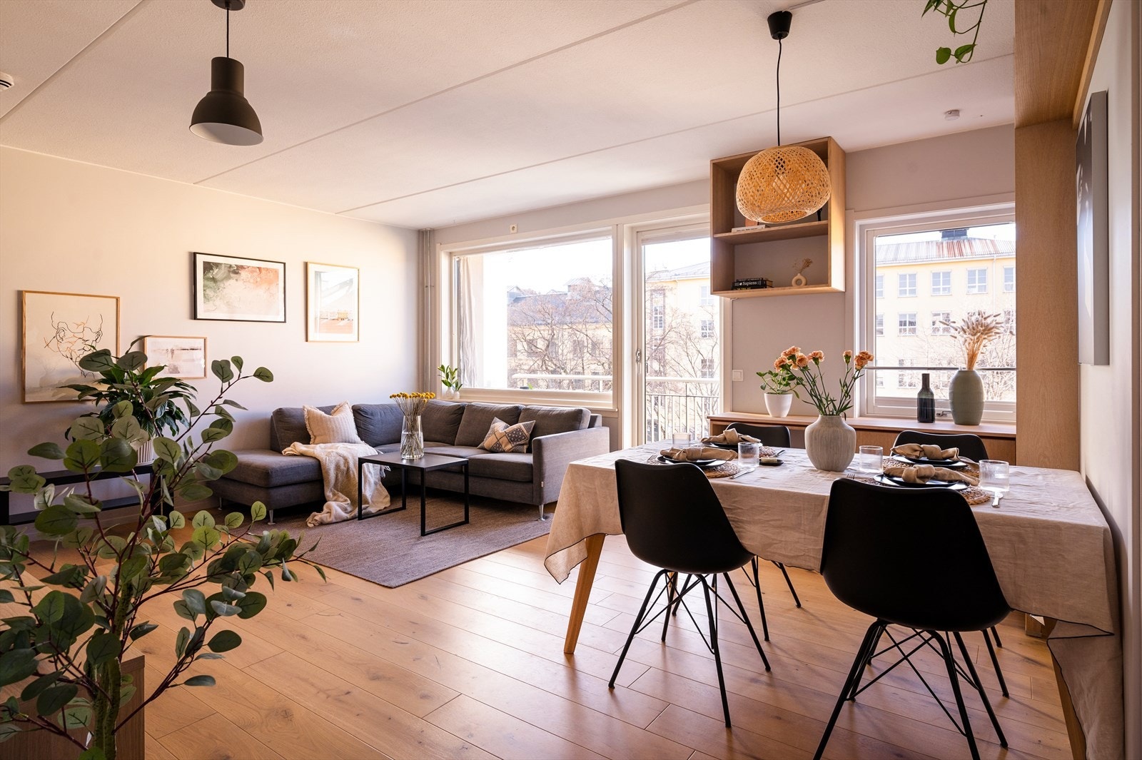 Boligen har en svært god planløsning med fin rominndeling. Galleribilde