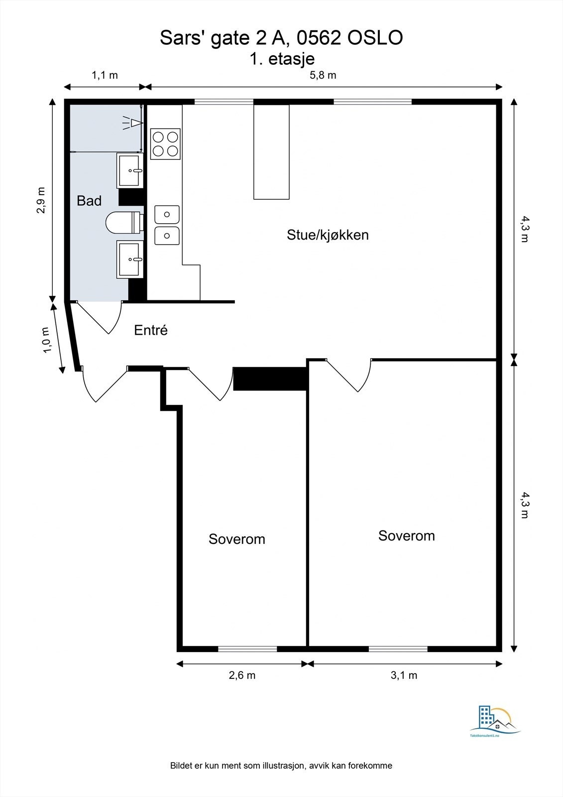Plantegning. Galleribilde