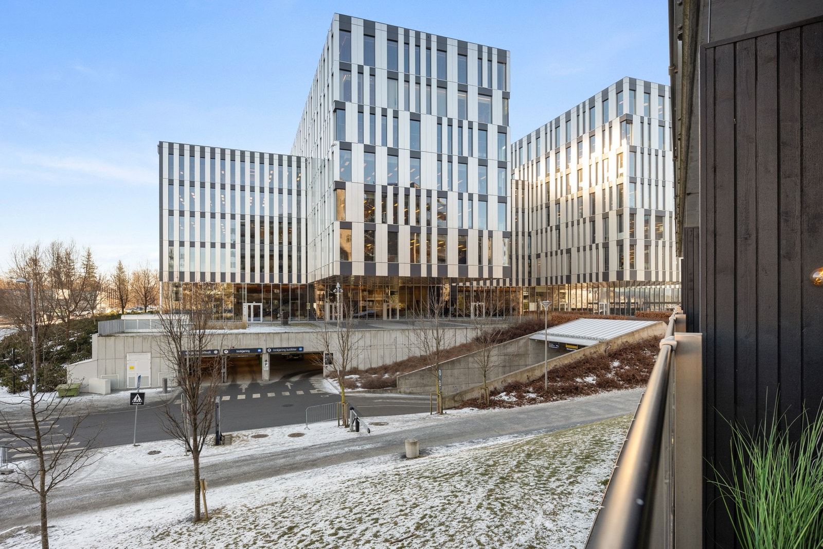 Utsyn fra balkongen Galleribilde