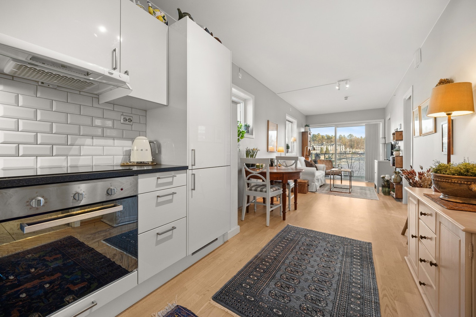 Leiligheten har en arealeffektiv planløsning Galleribilde