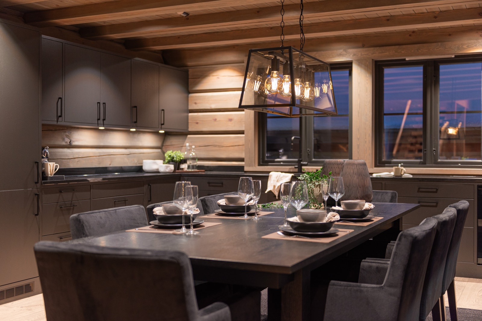 Foto fra hytte med tilsvarende løsninger Galleribilde