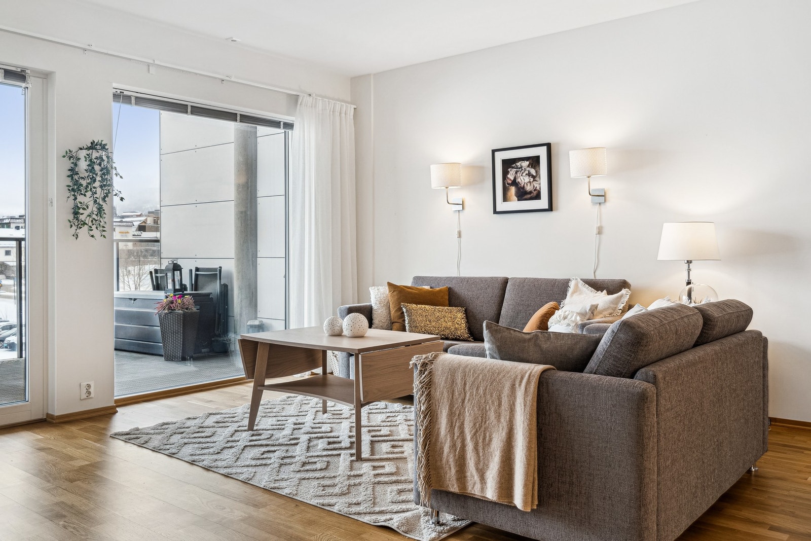 Lys og trivelig stue! Galleribilde