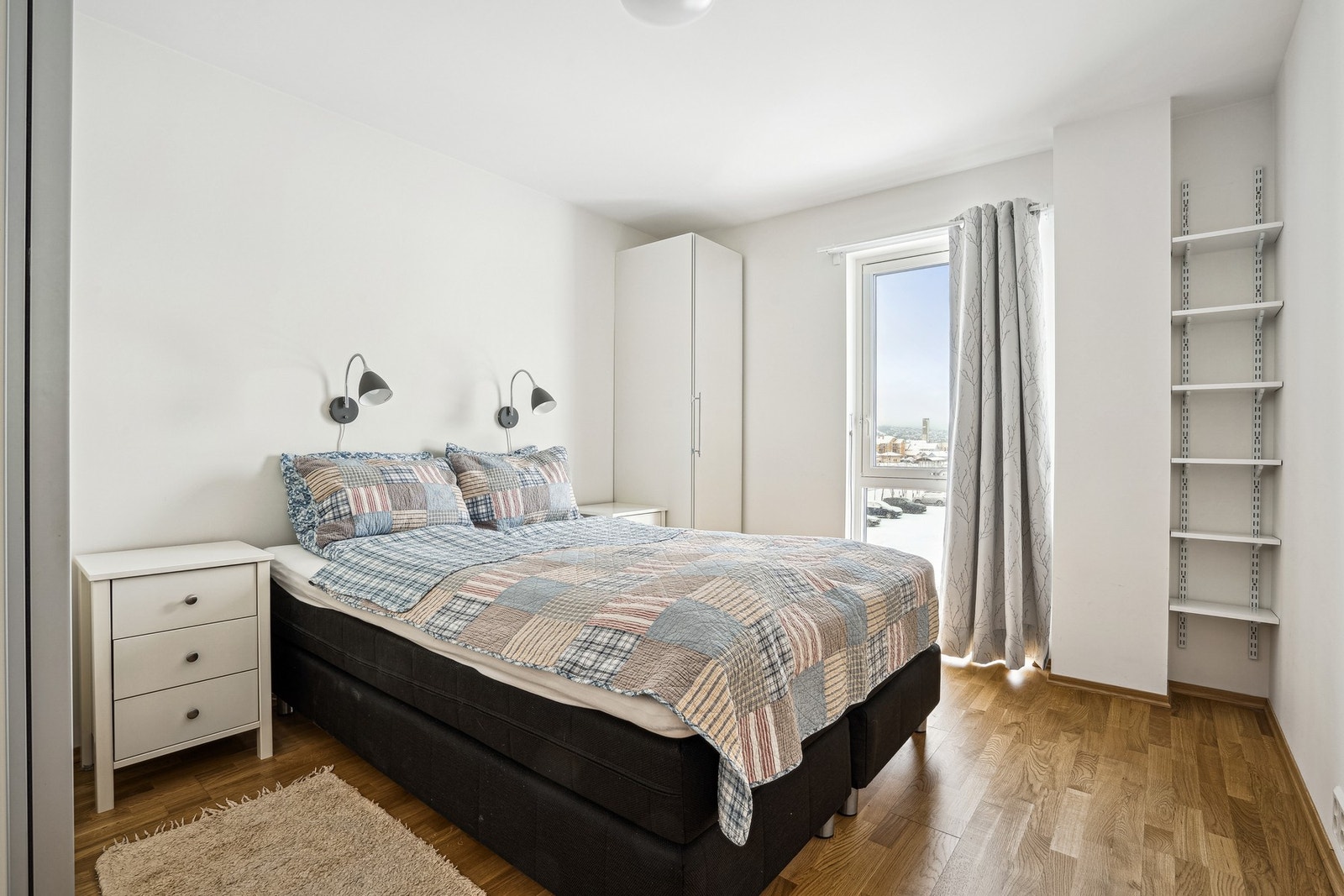 Det er to gode soverom i leiligheten. Galleribilde