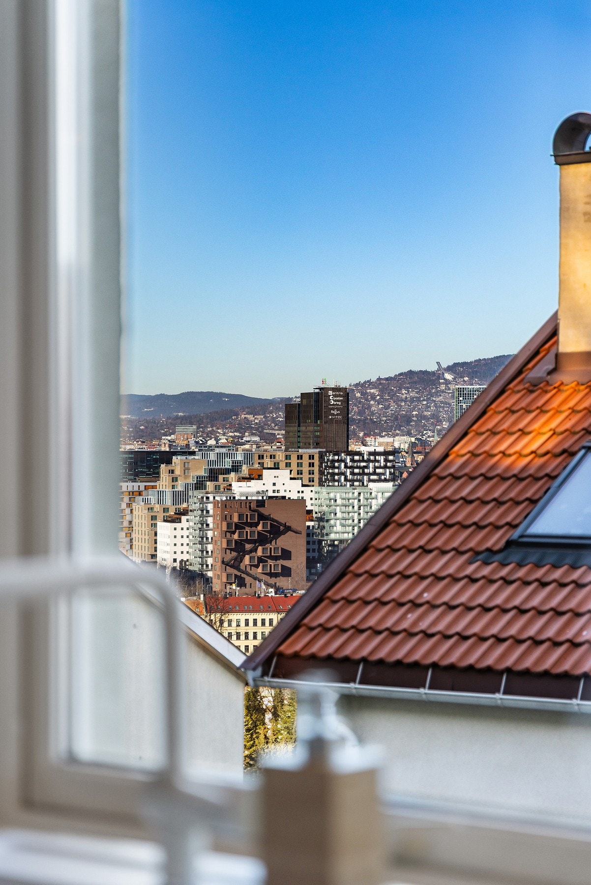 Meget koselig utsyn over Oslo. Galleribilde