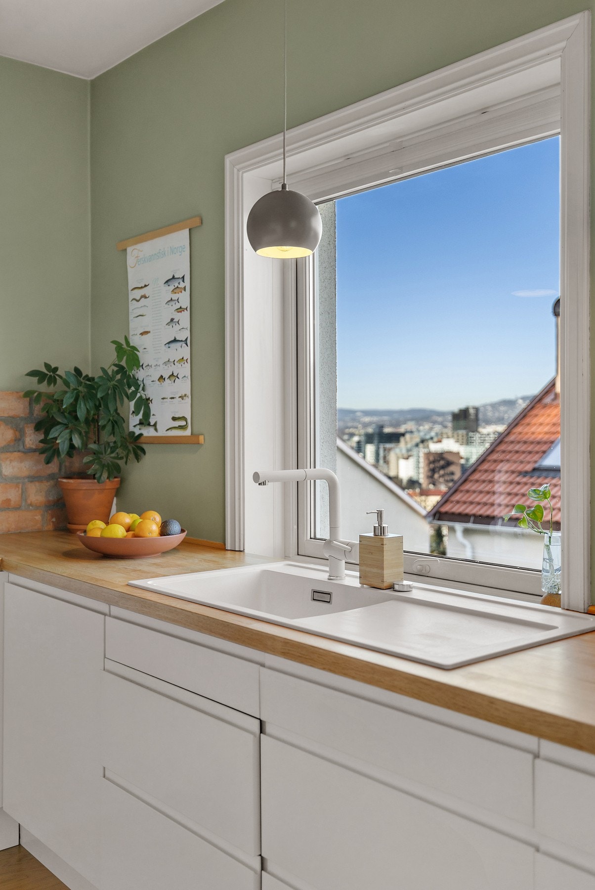 Her slippes det også rikelig med lys inn. Galleribilde