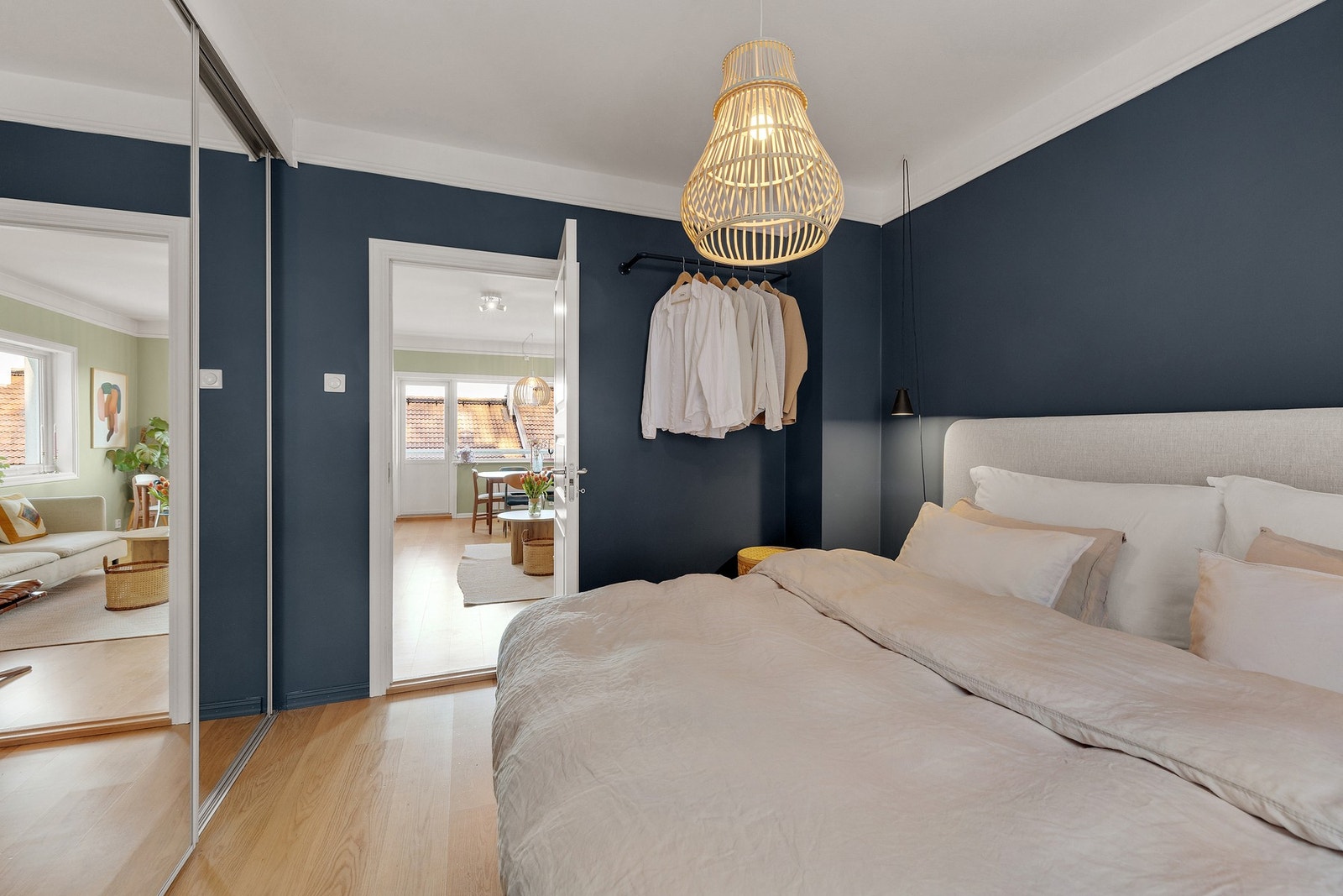 Soverommet har fleksible innredningsmuligheter. Galleribilde