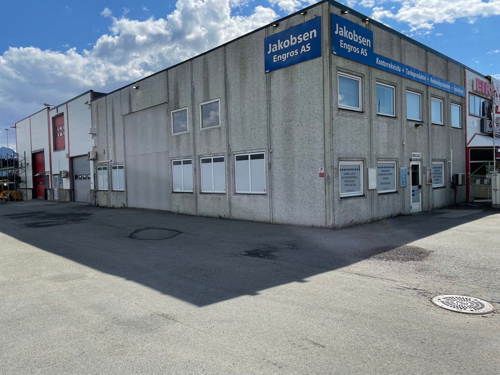 Fasade nord/vest Galleribilde