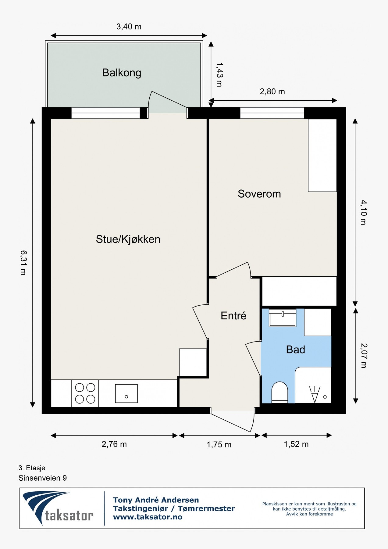 Effektiv og god planløsning! Galleribilde