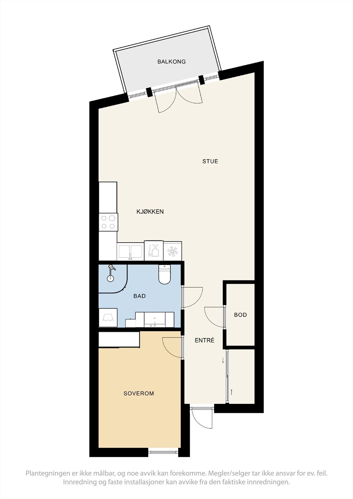 Plantegning. Galleribilde