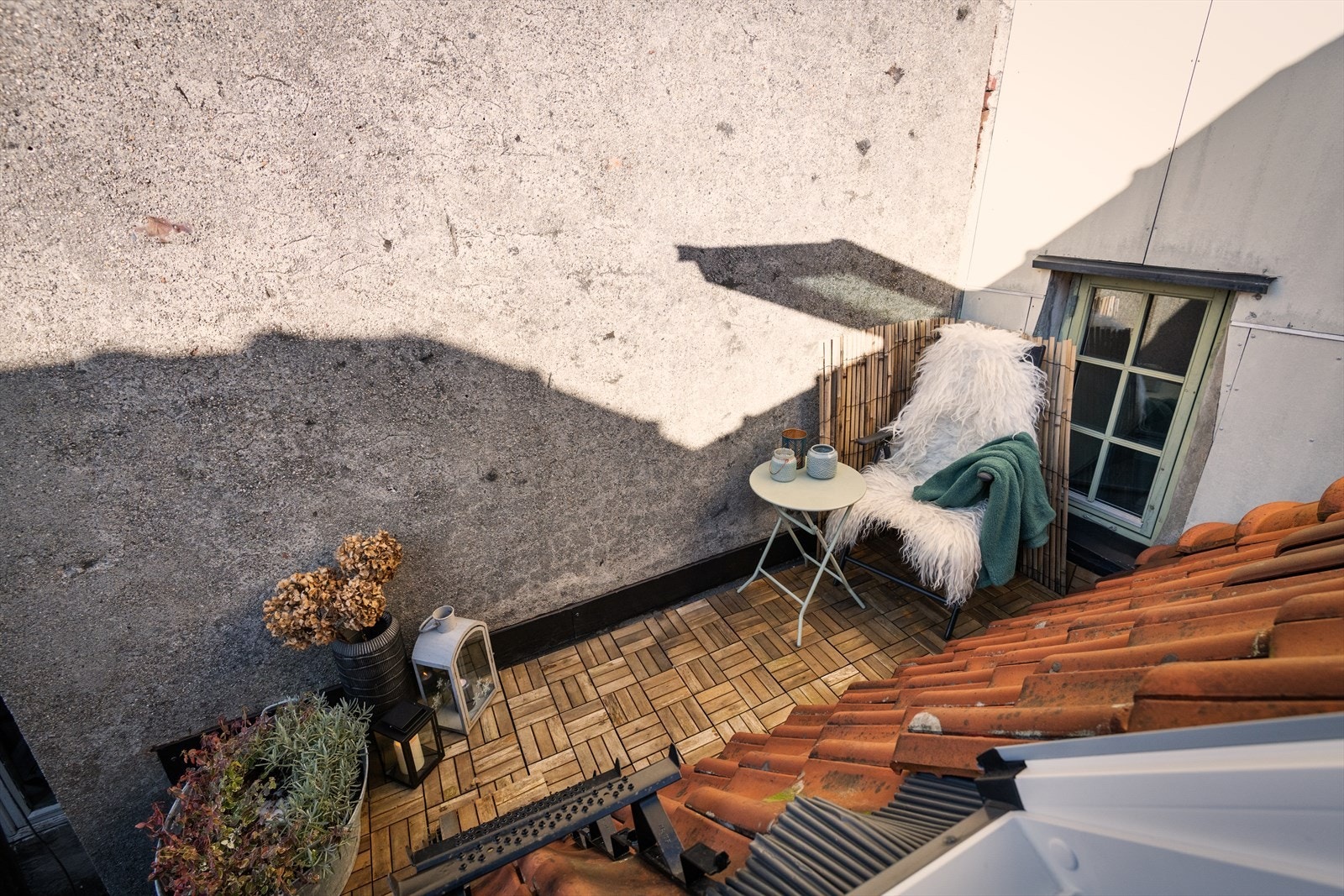 Rømningsvei fra loftstue. Galleribilde