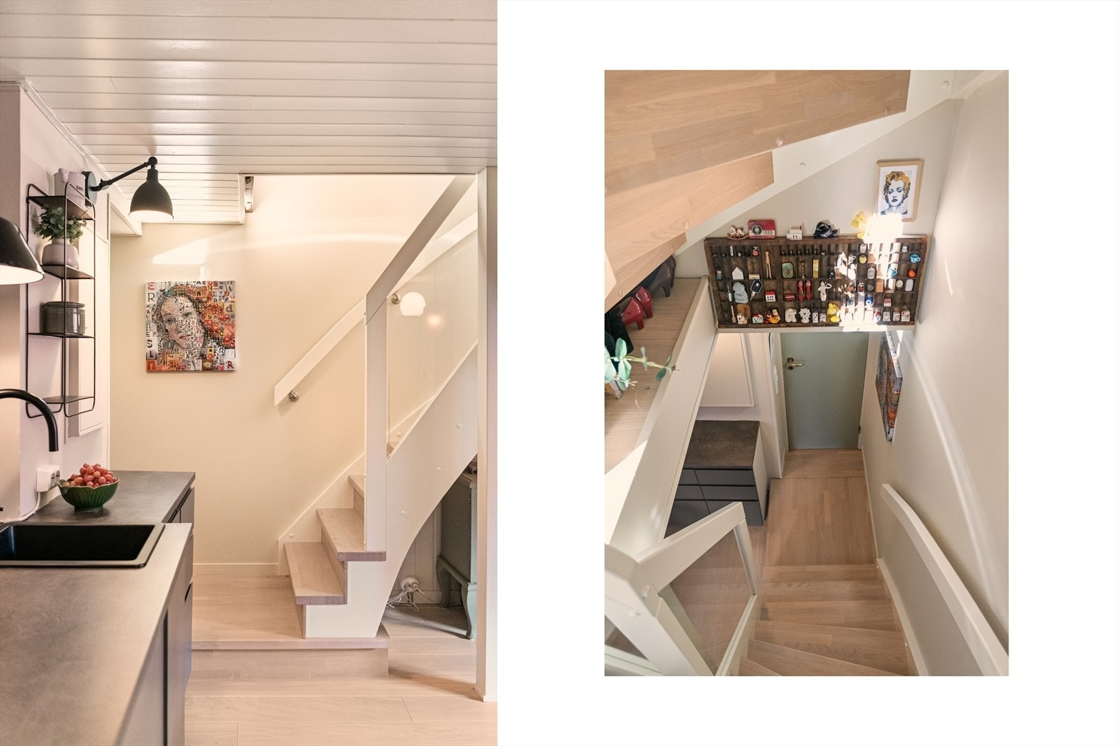 Så går vi videre til andre etasje. Galleribilde
