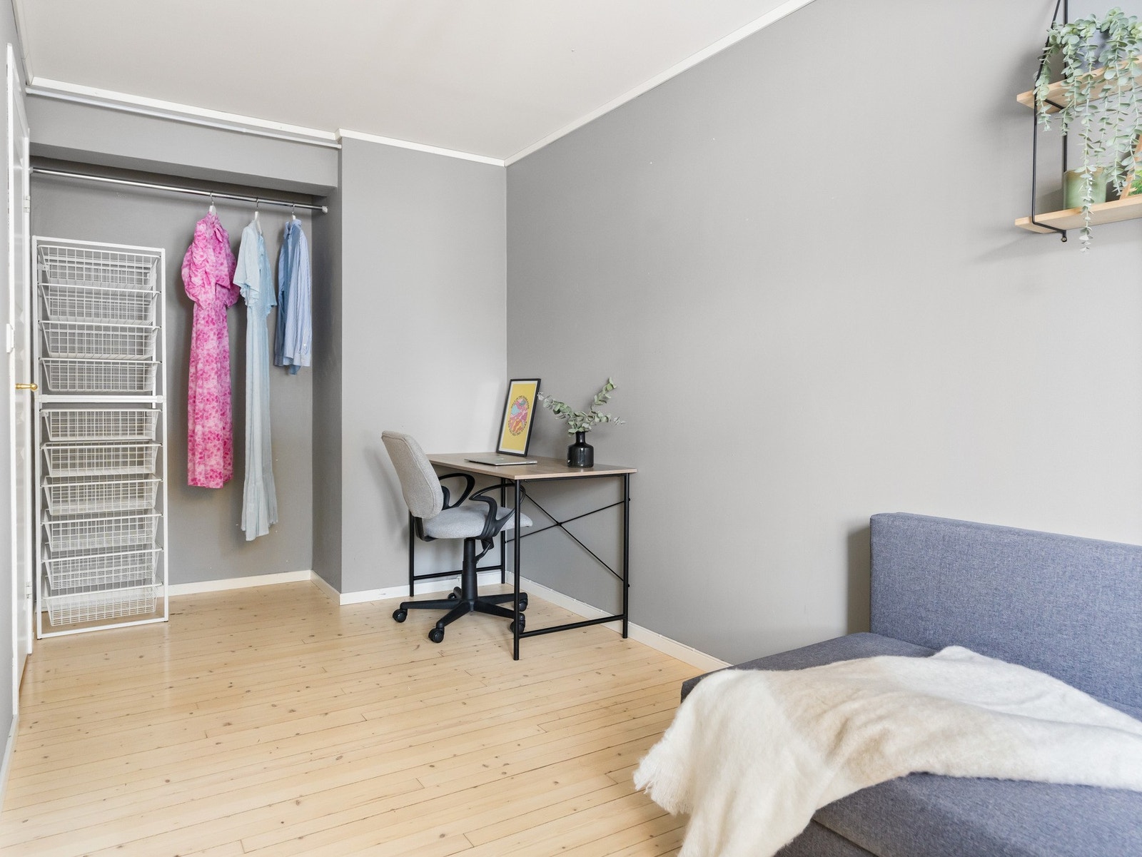 Soverommet vender mot rolige omgivelser - her sover du helt uforstyrret. Galleribilde