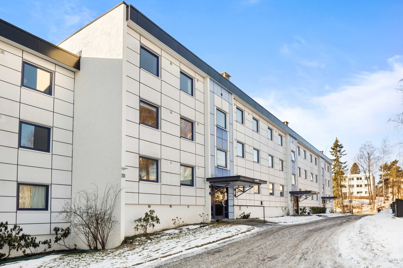 Felles inngangsparti Galleribilde