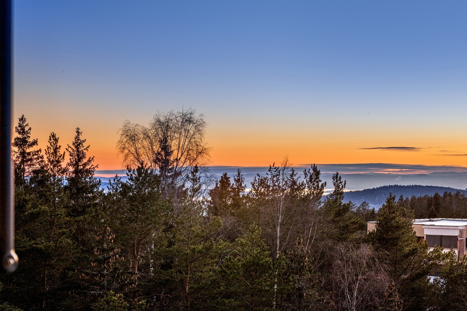 En utsikt som denne går du neppe lei av! Galleribilde
