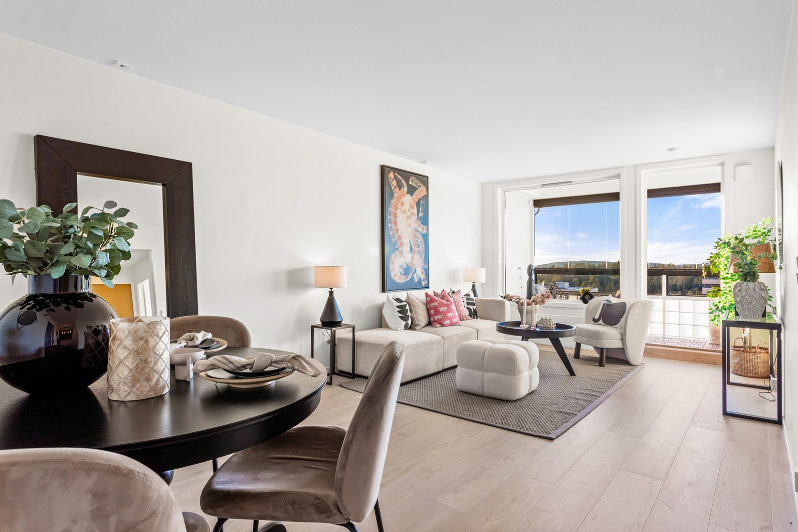 I stuen ligger alt til rette for kvalitetstid! Galleribilde