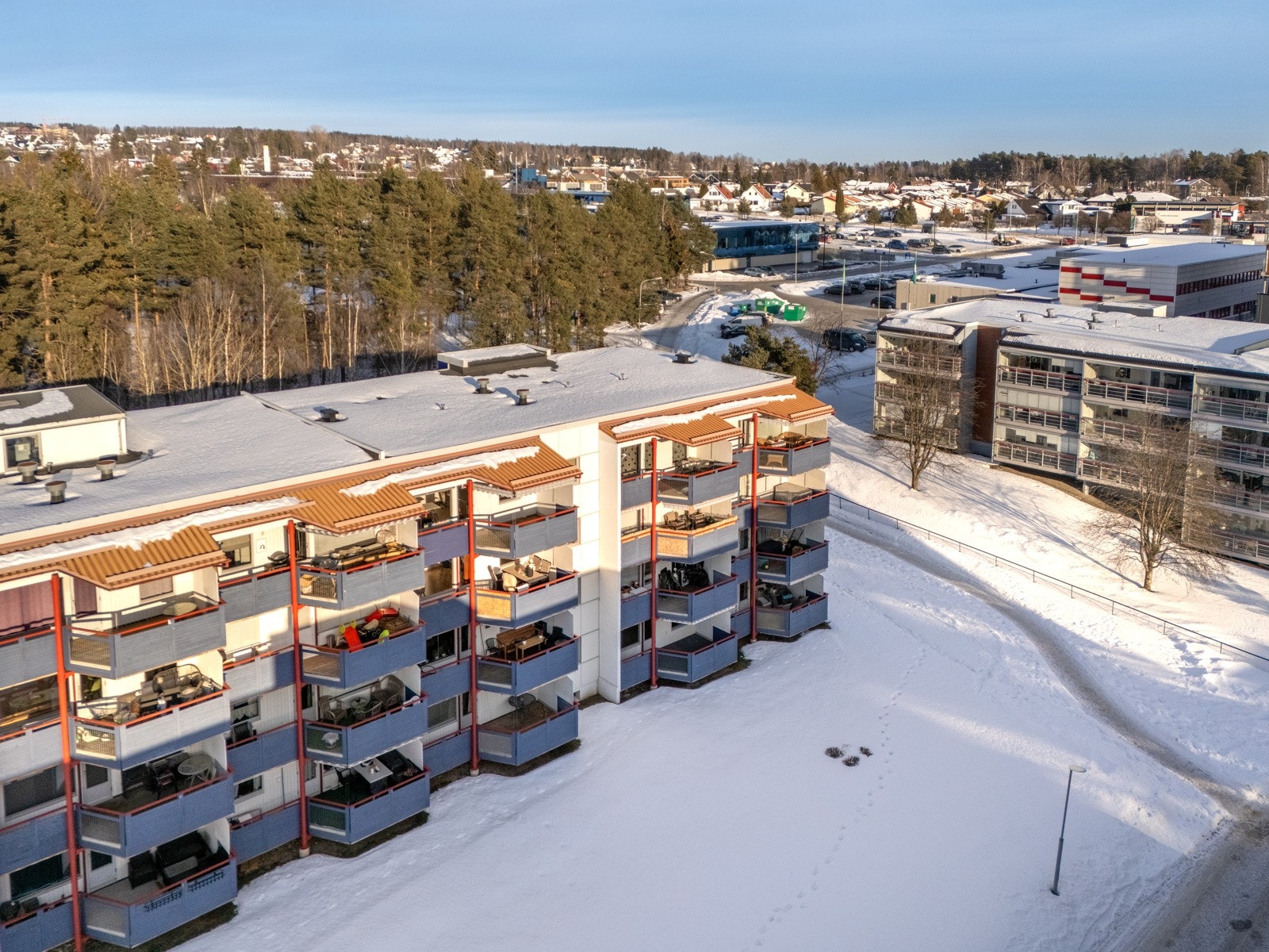 Dronefoto Galleribilde