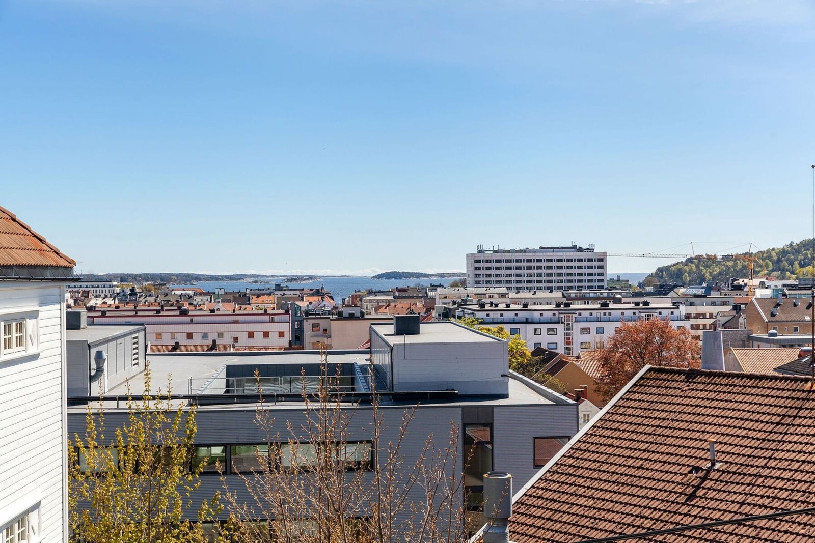 - Fra alle rom som vender mot hagen er det flott utsikt - Galleribilde