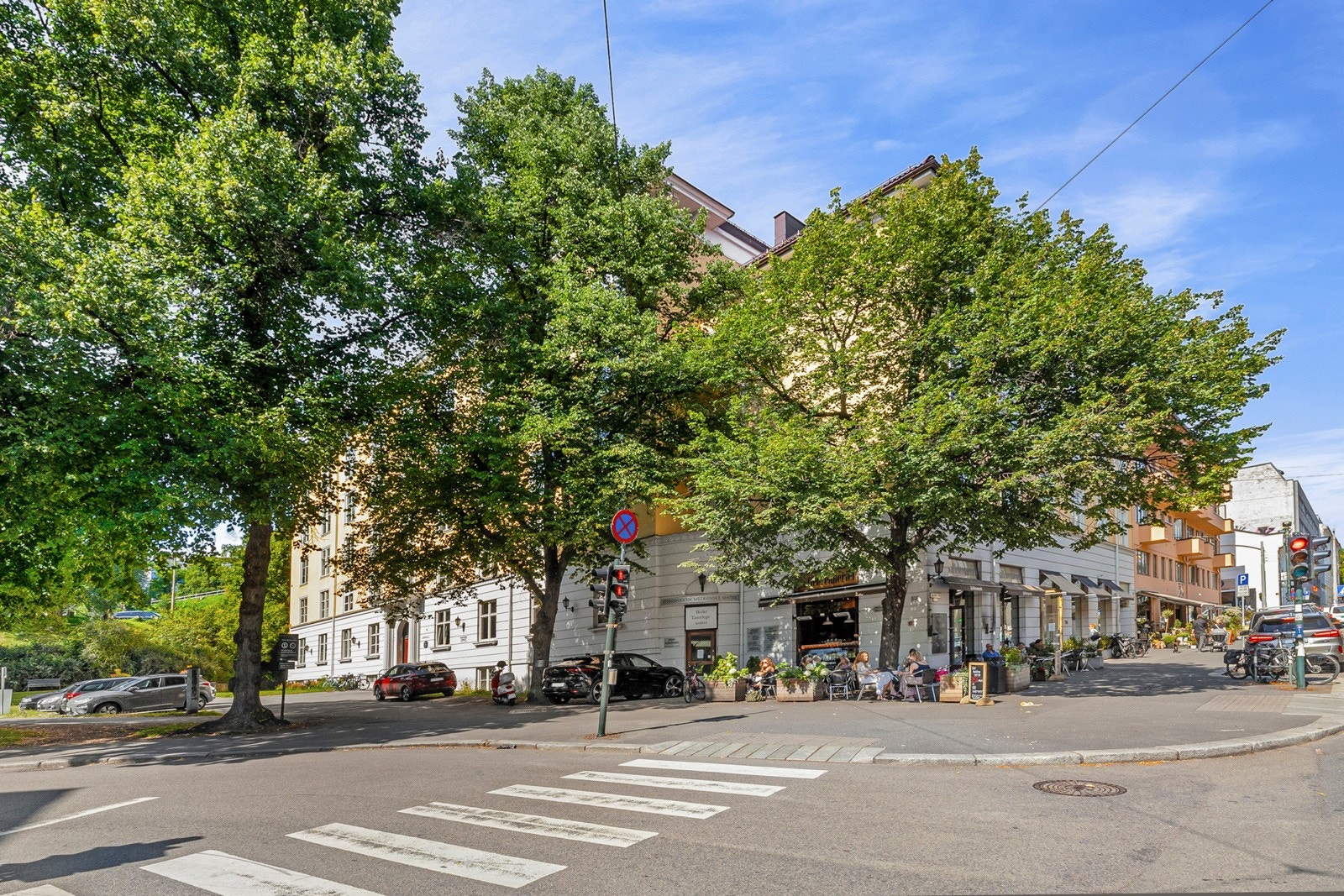 Gangavstand til Bislett og Stensparken. Galleribilde