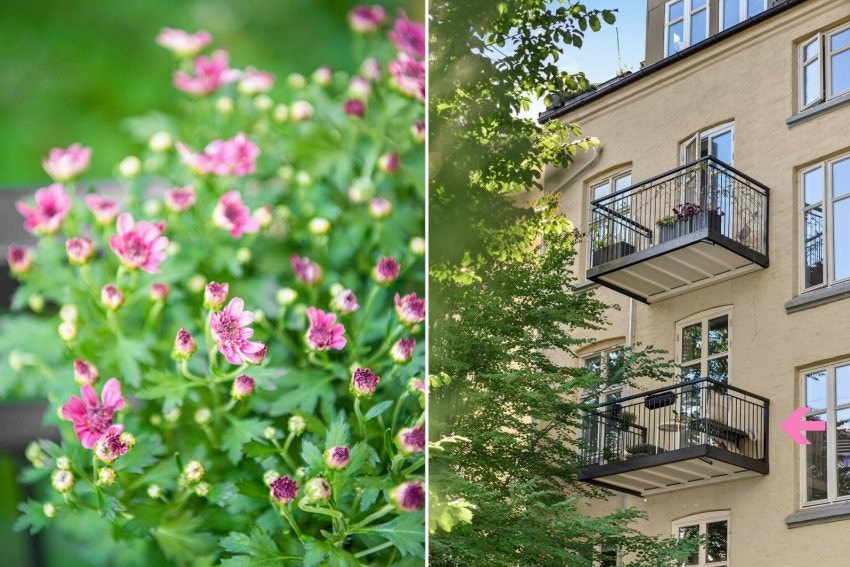 Sommer = Balkong, balkong, balkong! Her spiser vi lunsj, brunsj, middag, og drikker vin på kvelden. Galleribilde