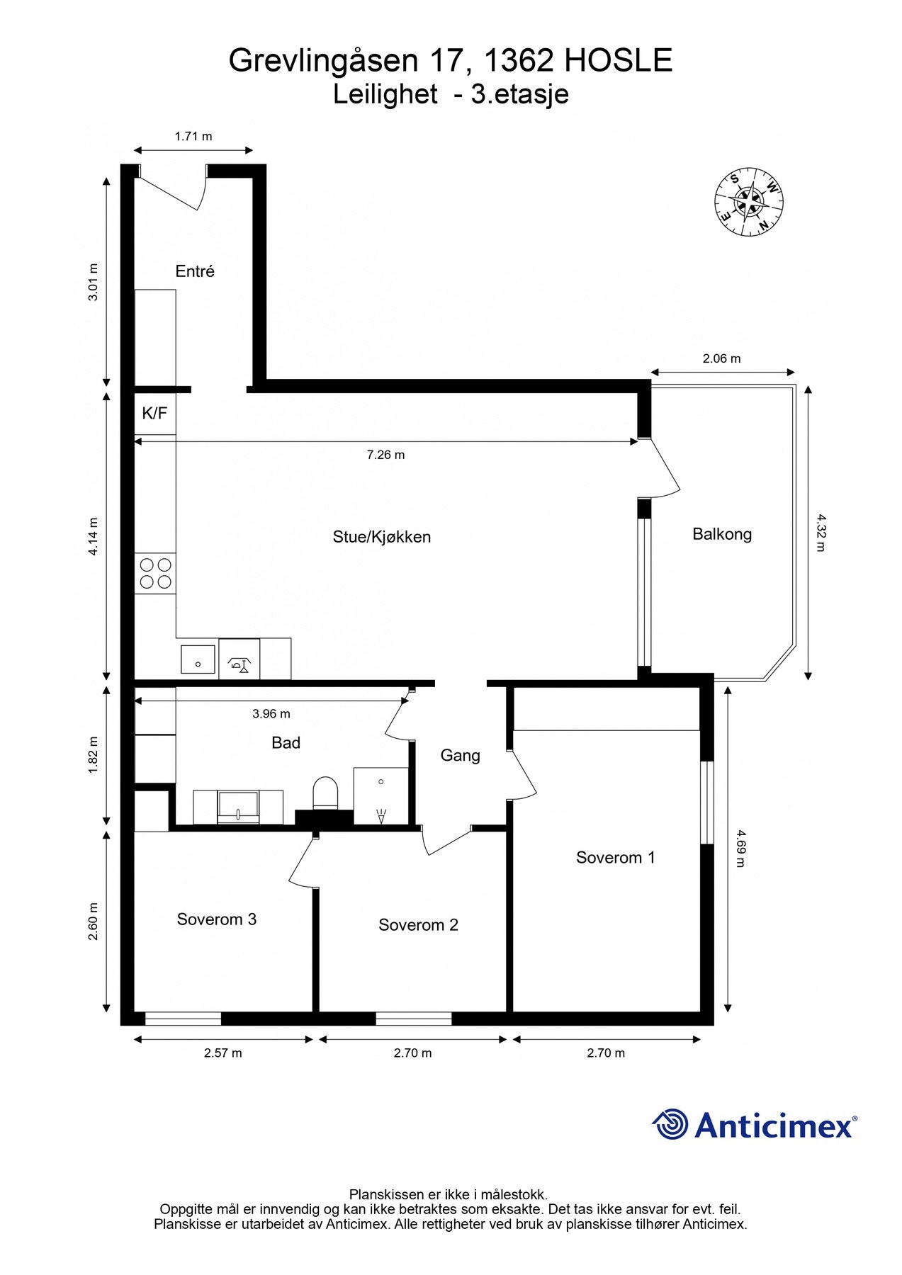 Plantegning Galleribilde