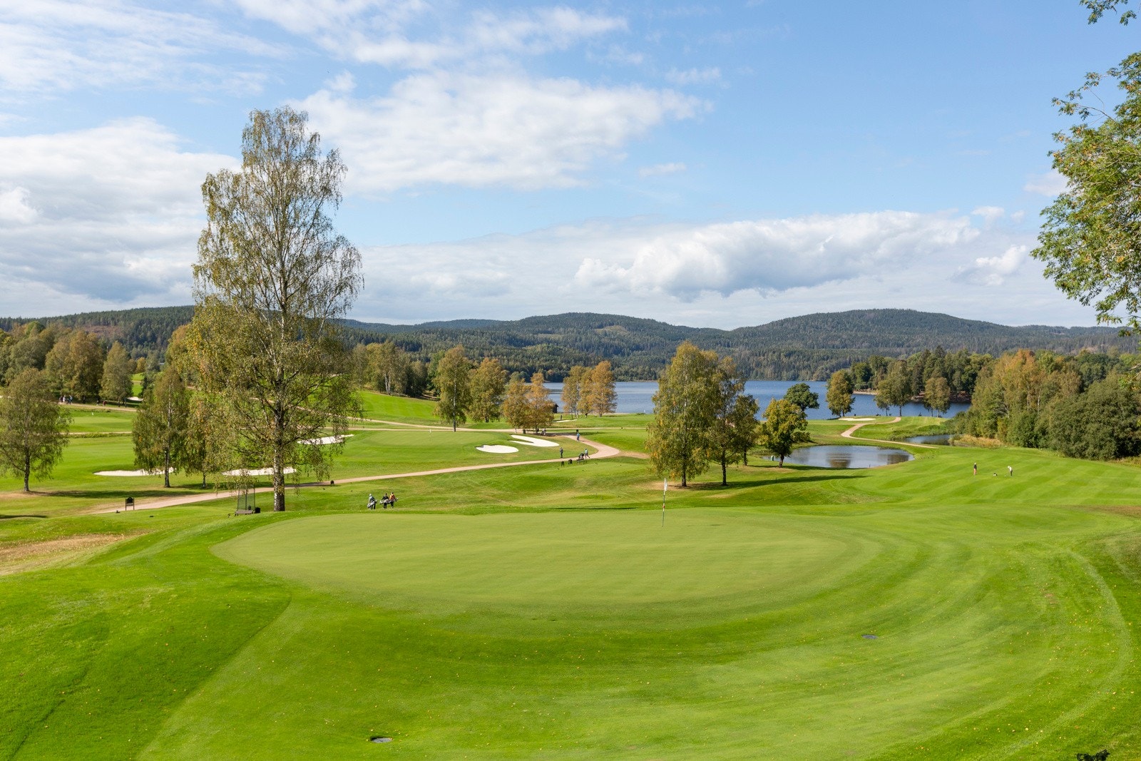 Golfbanen på Bogstad er kjent som en av landets beste baner. Galleribilde