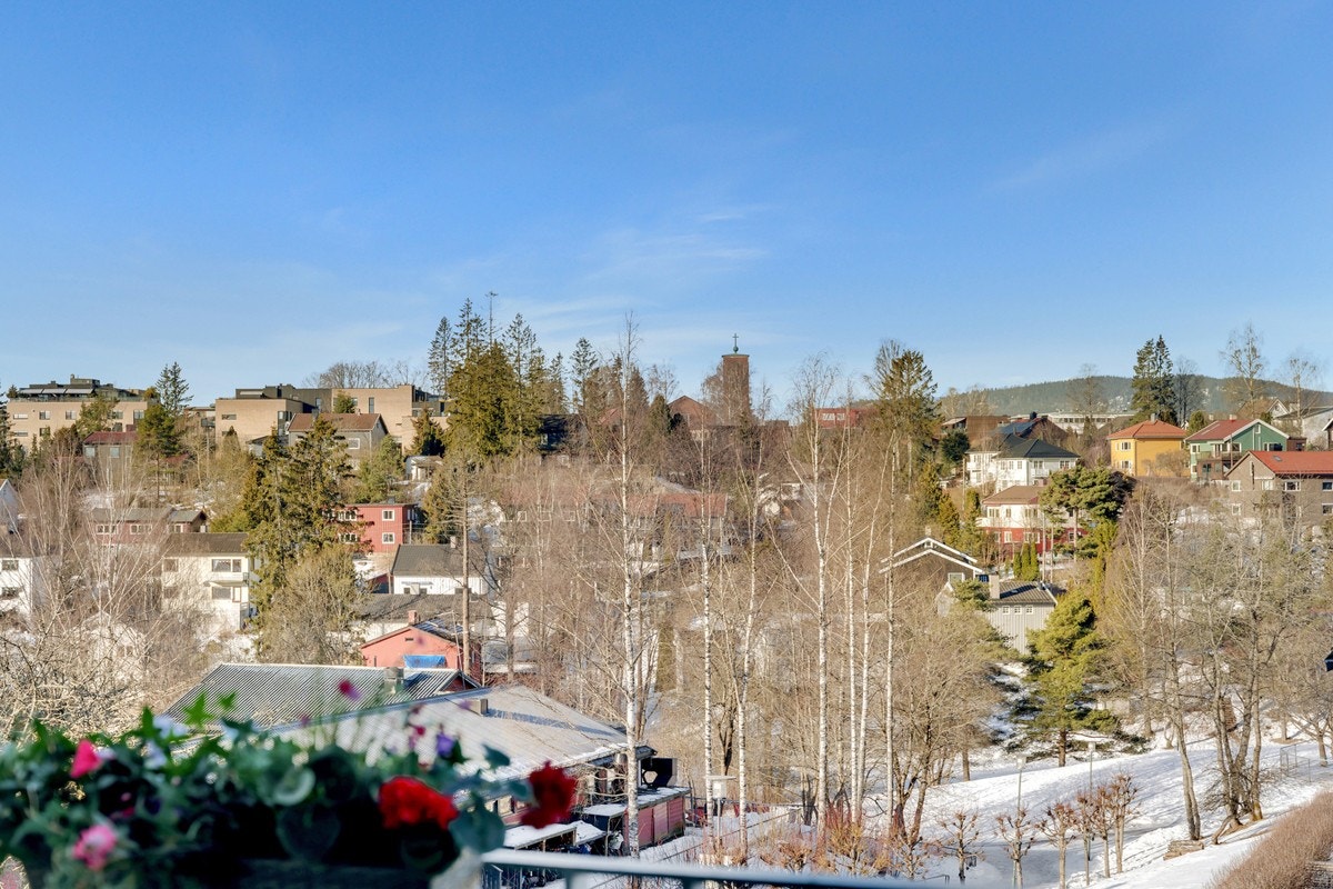 Utsikt fra balkongen. Galleribilde