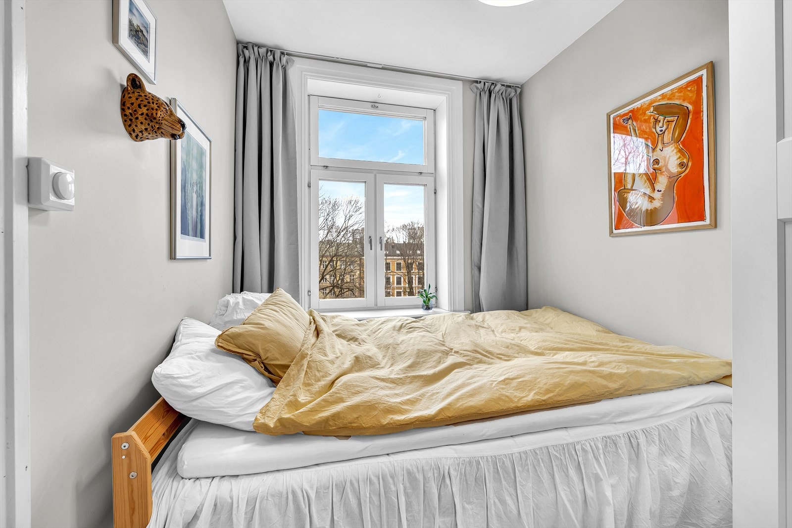 Her er det plass til dobbeltseng Galleribilde