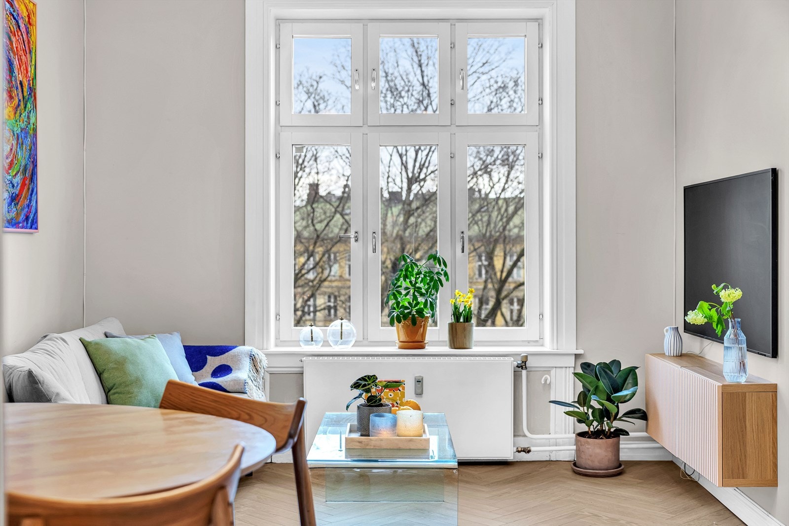 Leiligheten har fyring inkludert via radiatorer Galleribilde