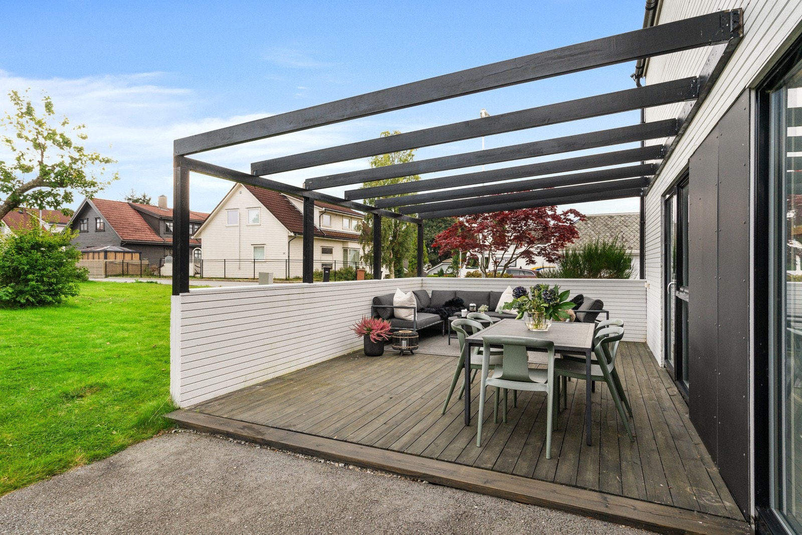 Uteområde. Galleribilde