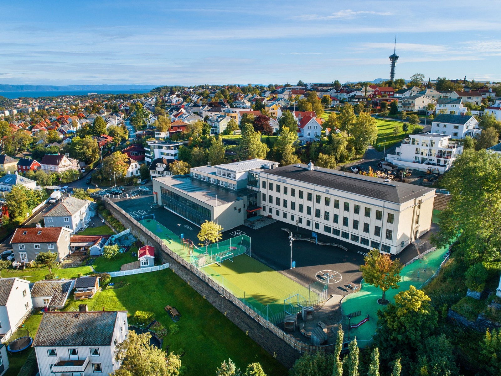 Populær skolekrets: Berg barneskole og Blussuvoll ungdomsskole. Galleribilde