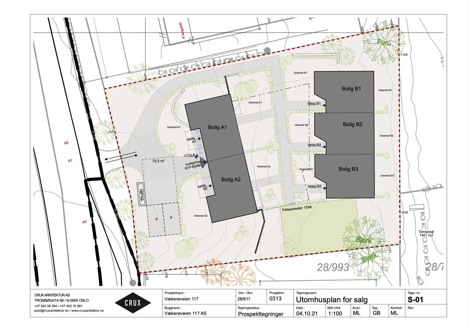 Utomhusplan. Galleribilde