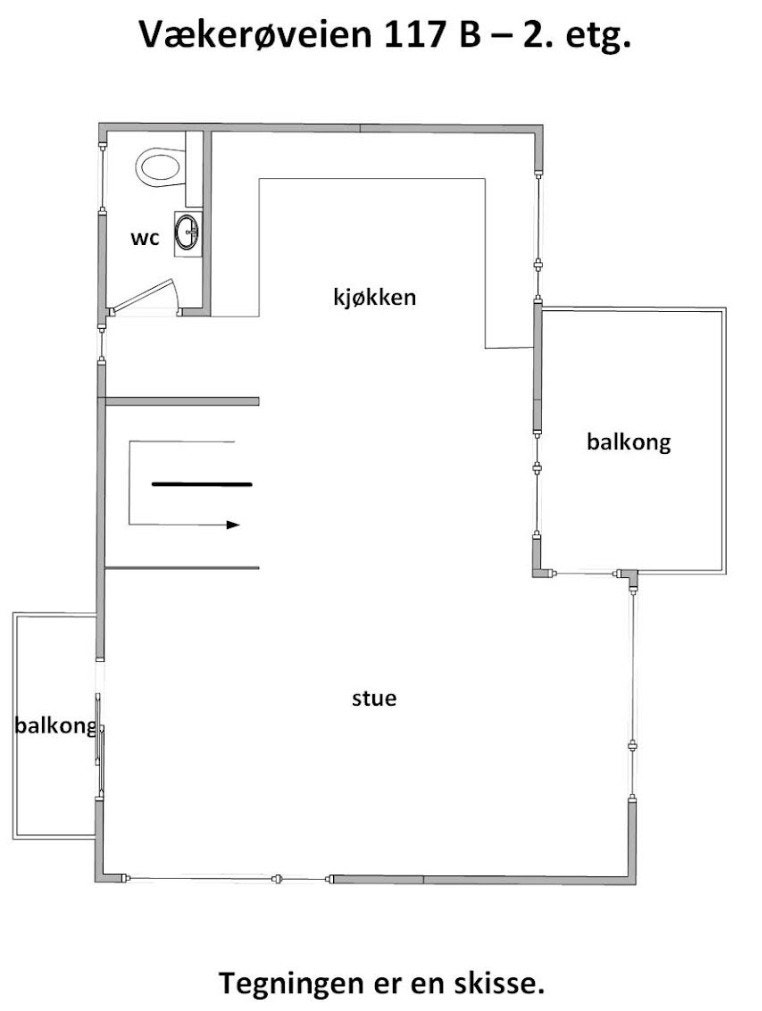 Plantgening 2. etasje. Galleribilde