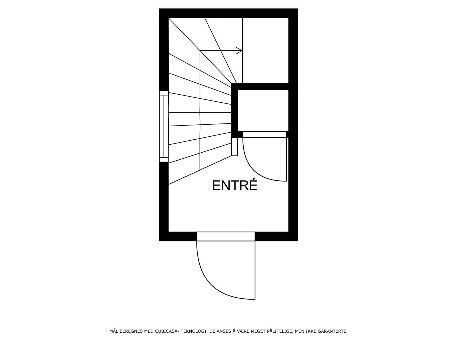 Plantegning 1. etasje Galleribilde