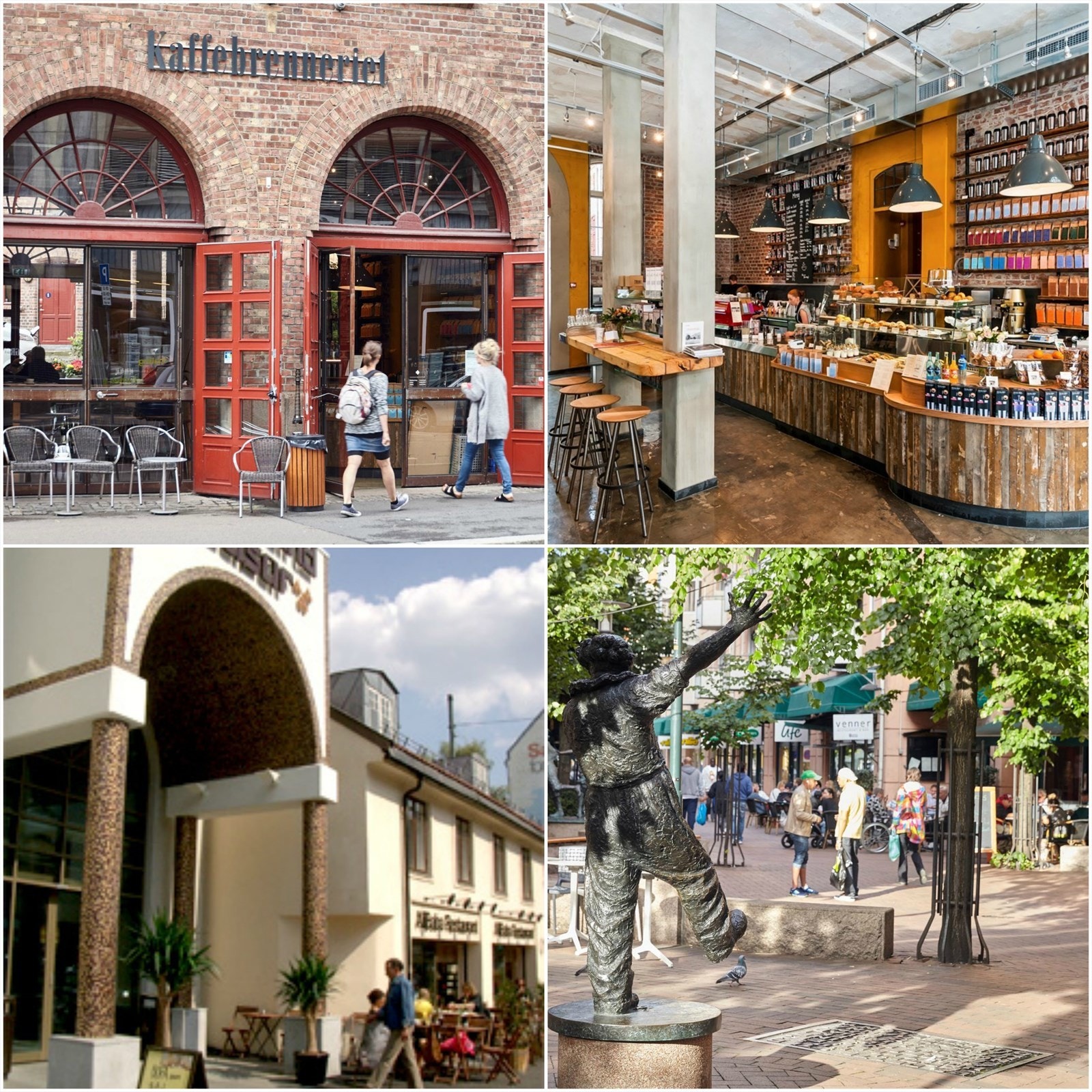 I Grønlandsleiret finner du en rekke cafeer og butikker Galleribilde