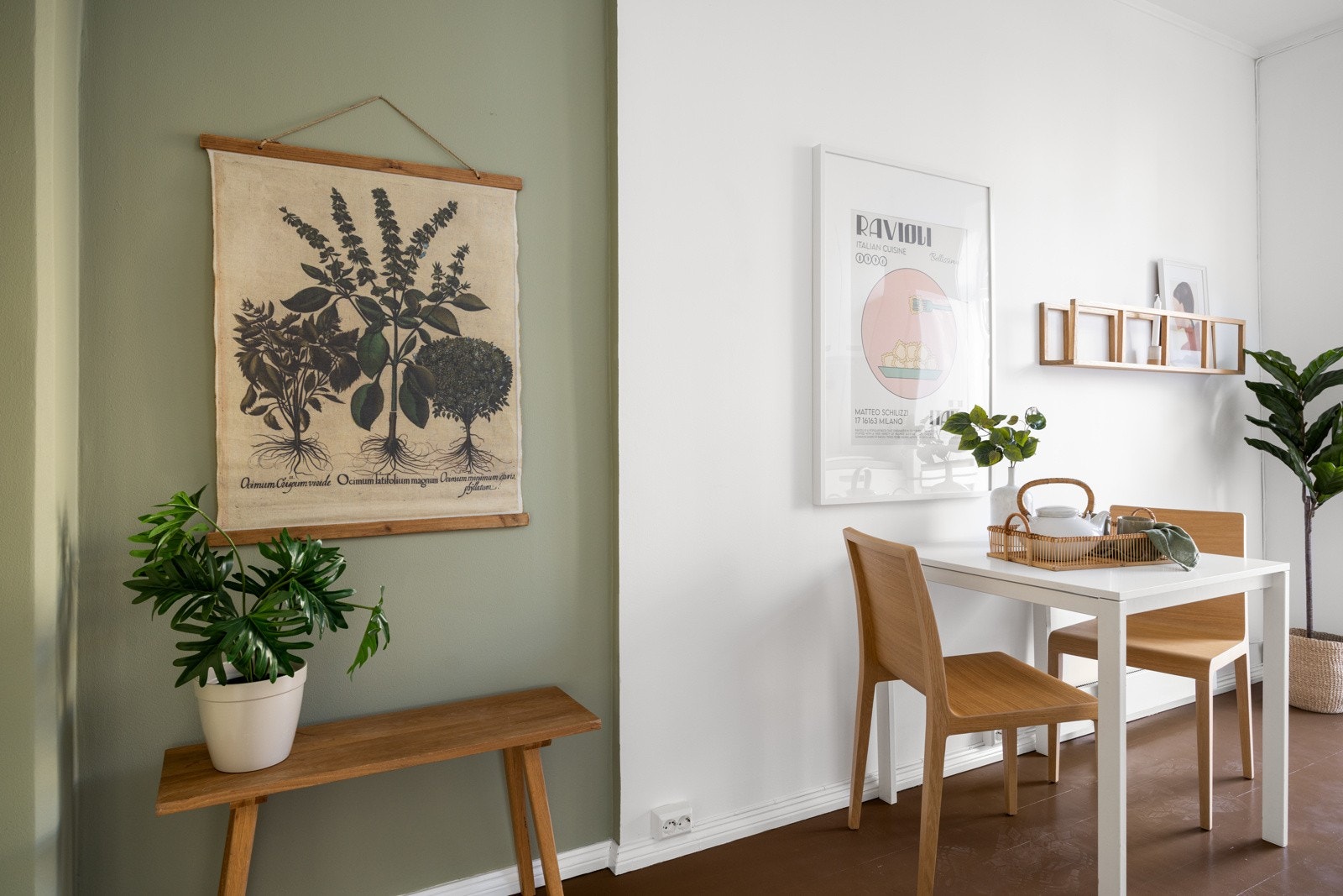 Plass til kjøkkenbord Galleribilde