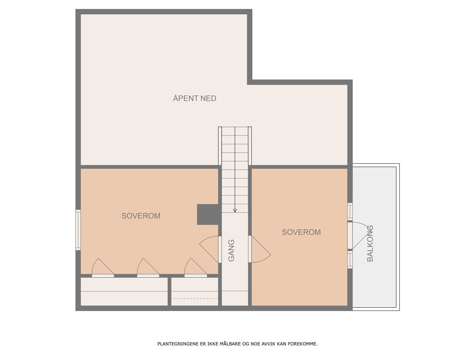Plantegning 2. etg Galleribilde