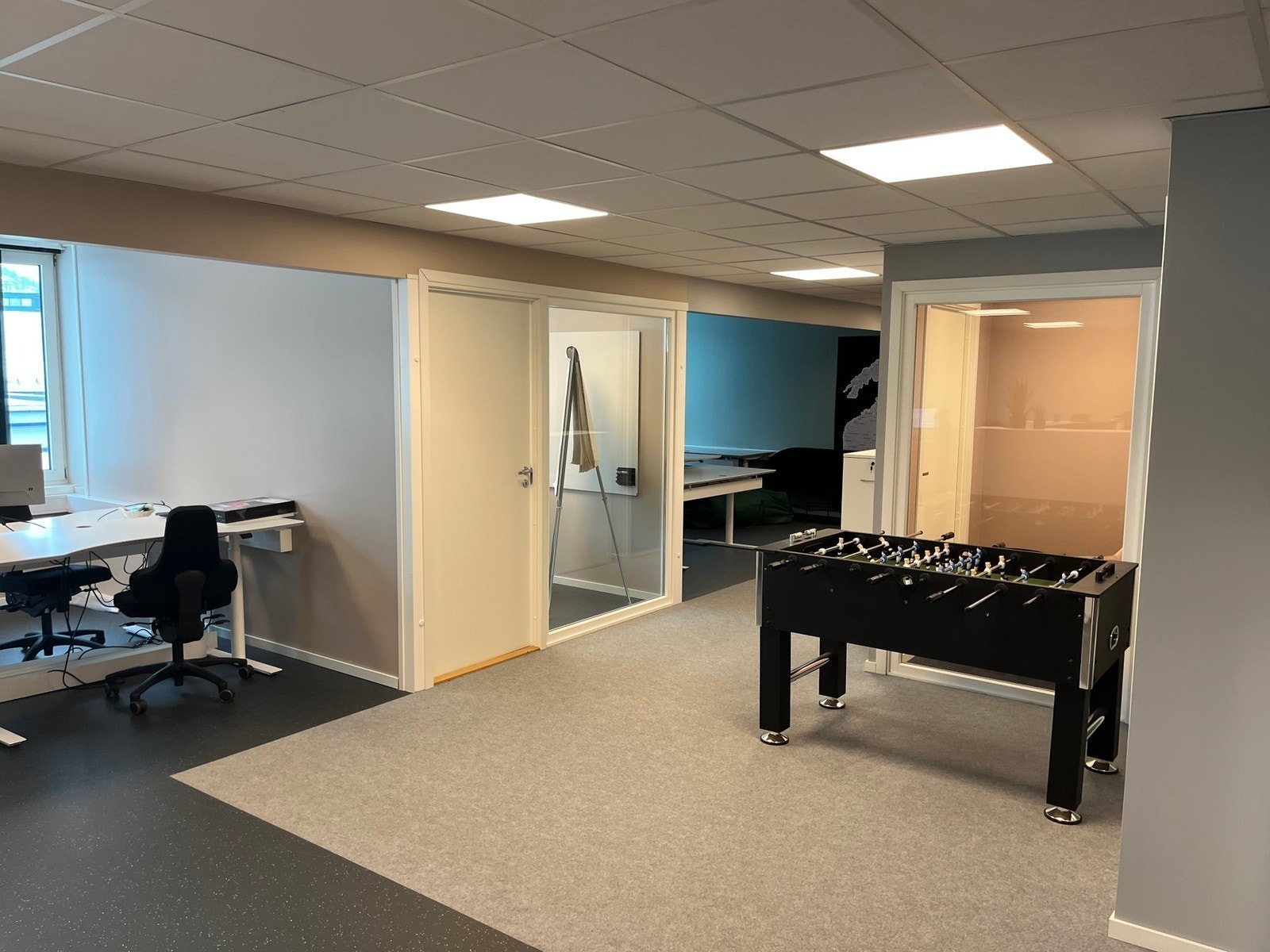 Lyse fine lokaler . Galleribilde