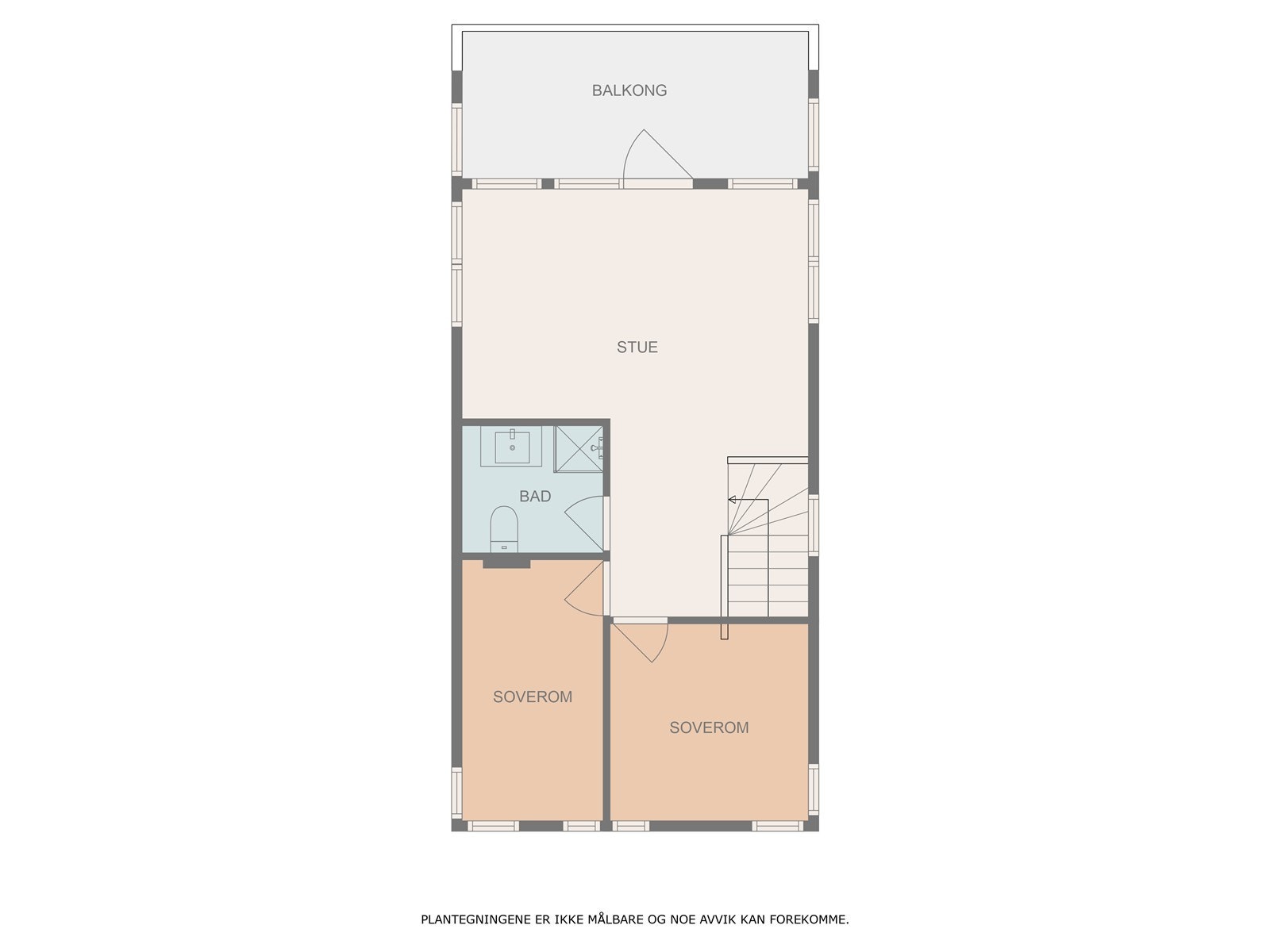 Plantegning 2. etg Galleribilde