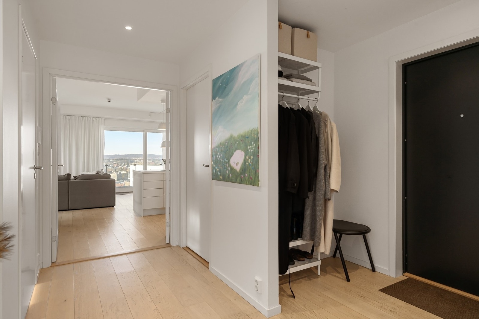 Leiligheten har balansert ventilasjon. Galleribilde