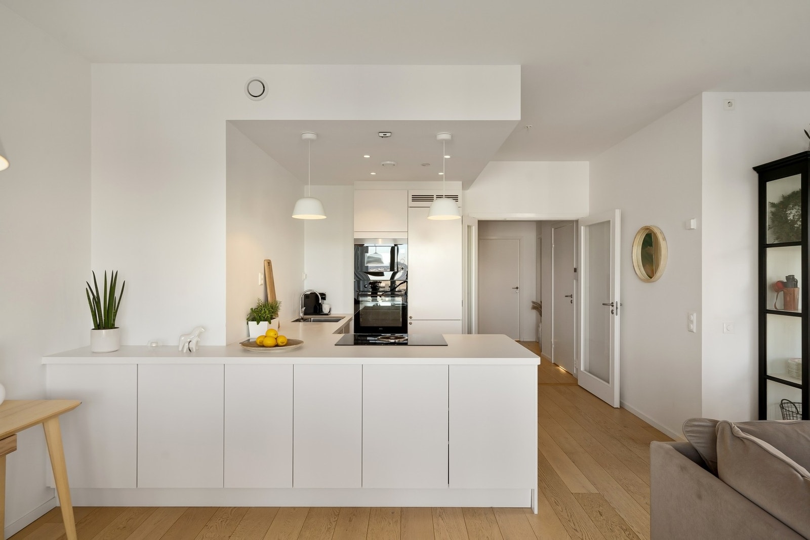 Åpen løsning er perfekt for sosiale sammenkomster. Galleribilde