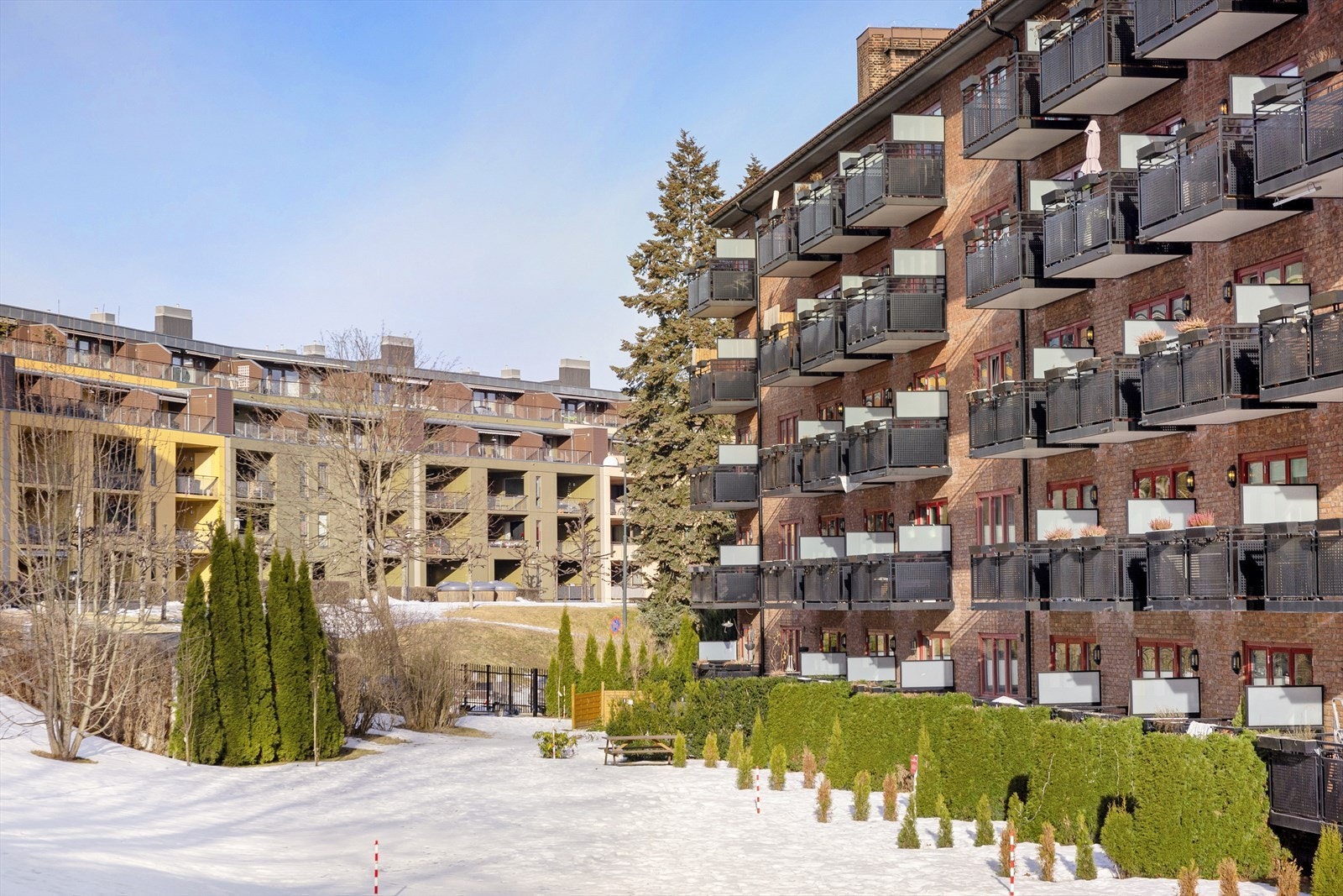 Maridalsveien Borettslag består av 356 andelsleiligheter. Galleribilde