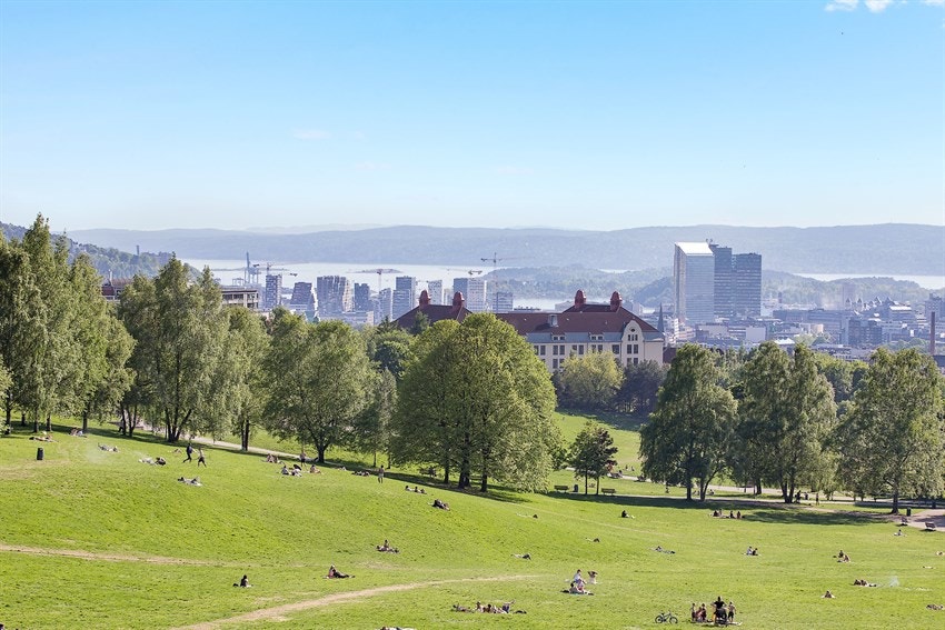Flotte Torshovdalen er en av flere flotte parker i området. Galleribilde