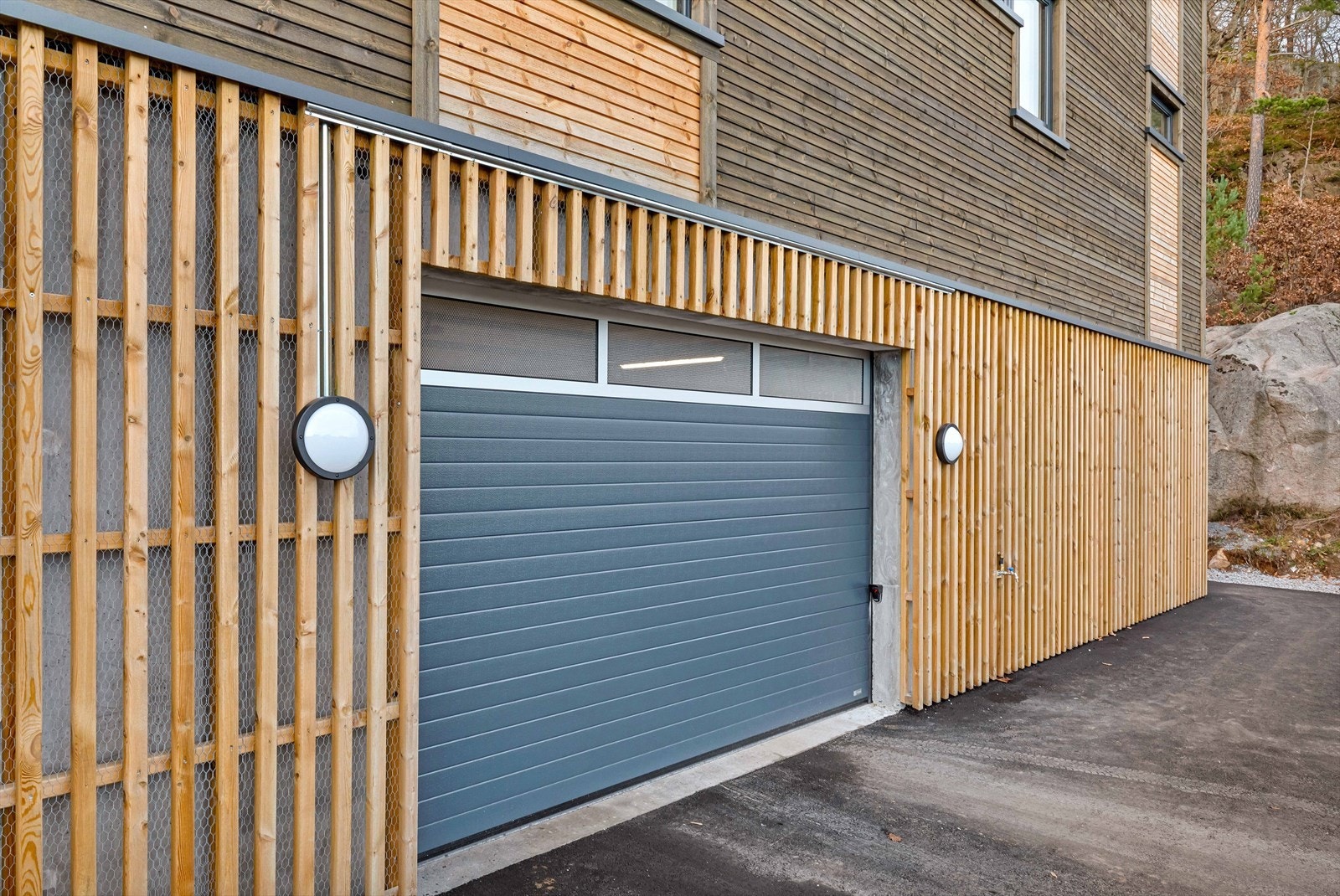 Adkomst til parkeringskjelleren Galleribilde