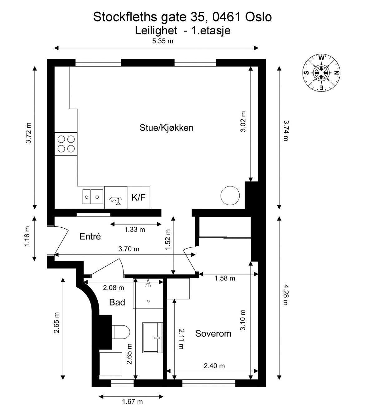 Plantegning. Galleribilde