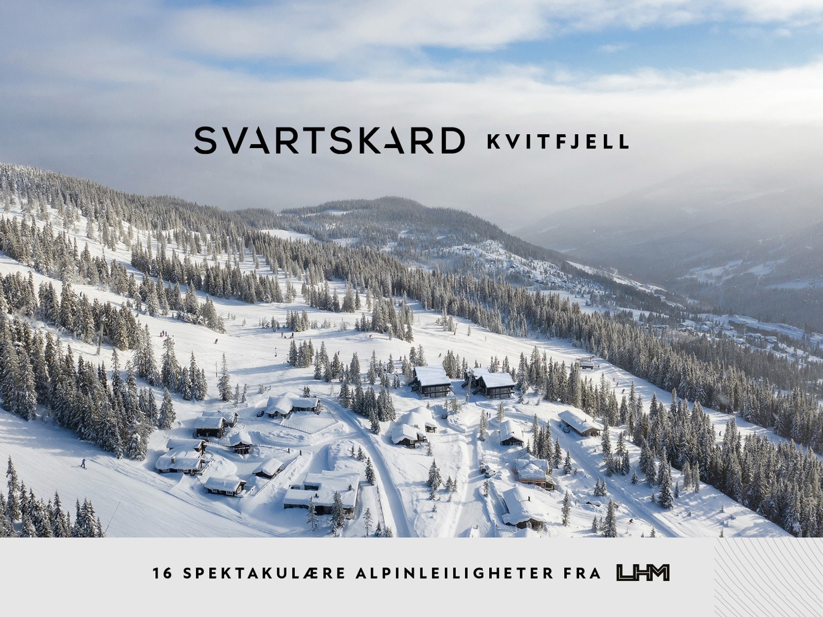 Drømmer du om enestående beliggenhet midt i bakken på Kvitfjell Vest Galleribilde