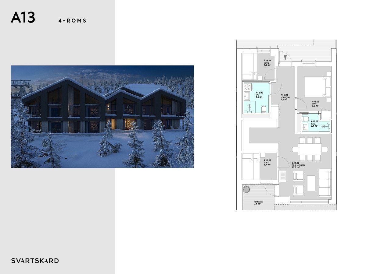 Leilighet A13 (SOLGT) Galleribilde