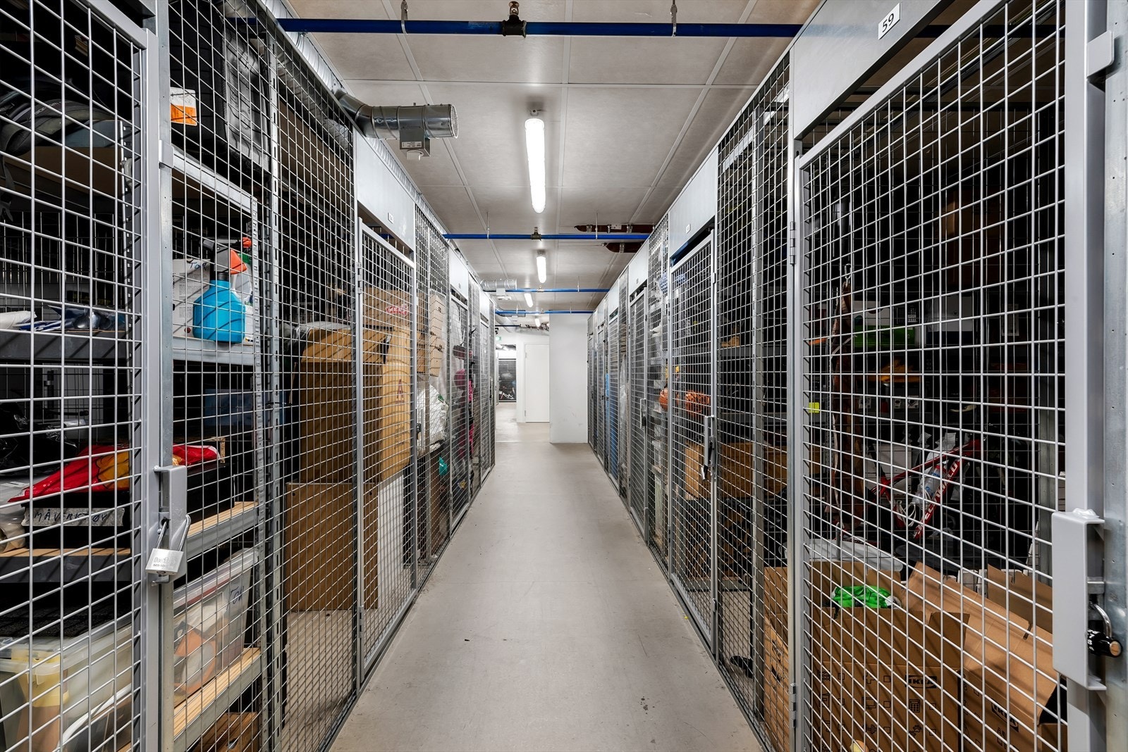 Bodområde med god oppbevaringsplass. Galleribilde